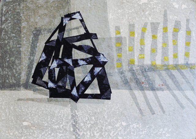 'Distorted', sculpture drawing, 2026.