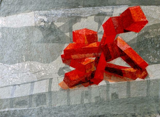 'Spillage (on a wall)', 2026.